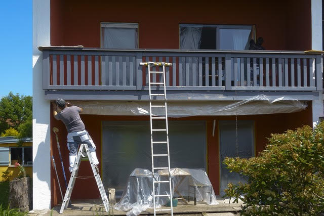 Servicio de pintura exterior