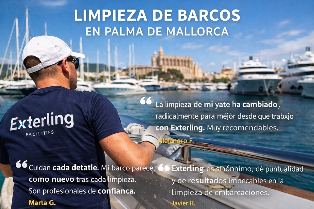 Limpieza de barcos en Palma de Mallorca: El servicio profesional que recomiendan nuestros clientes
